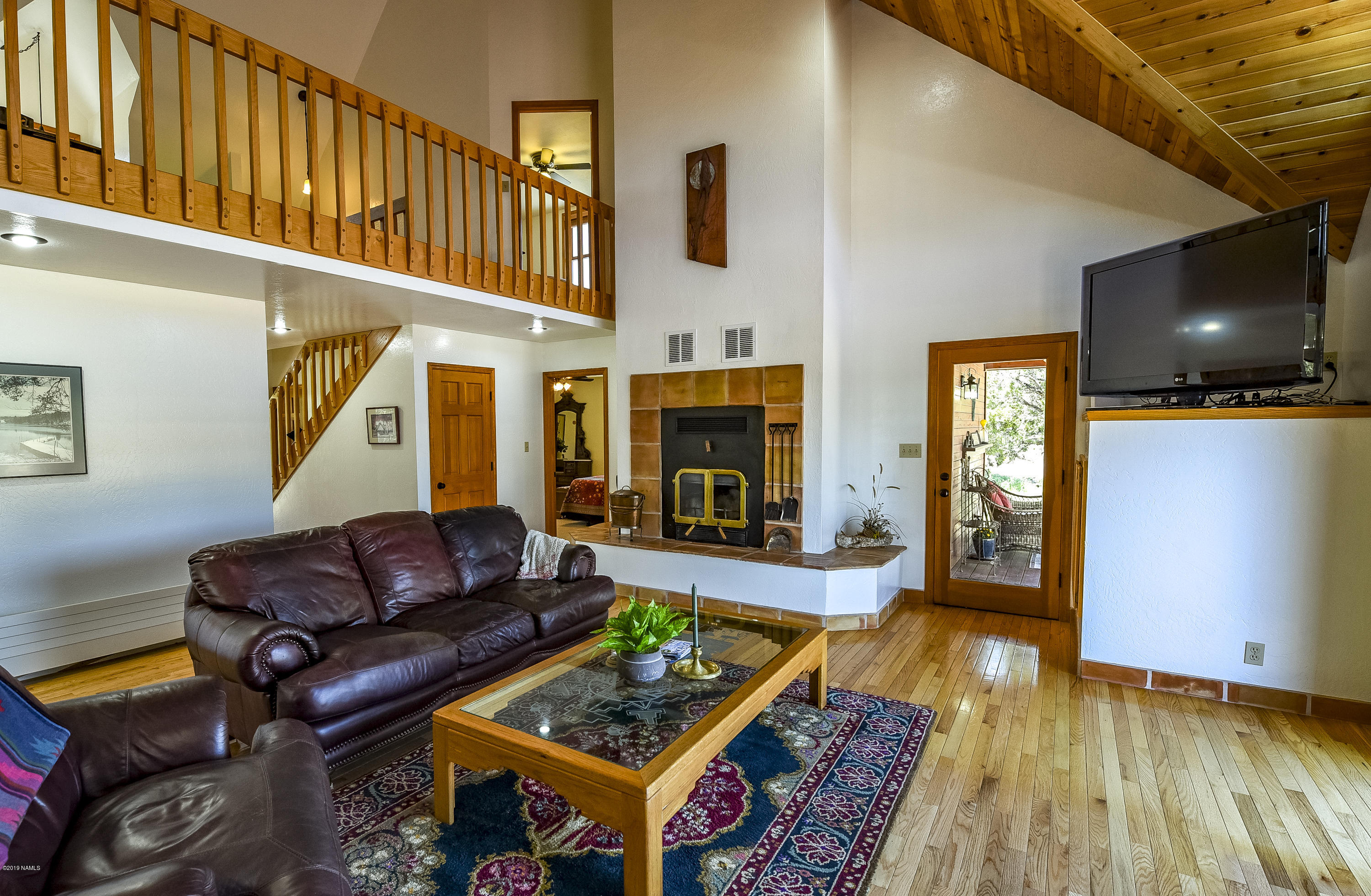 5950 Leupp Road Flagstaff, AZ 86004 - Photo 11 of 67 Wood fireplace/stove