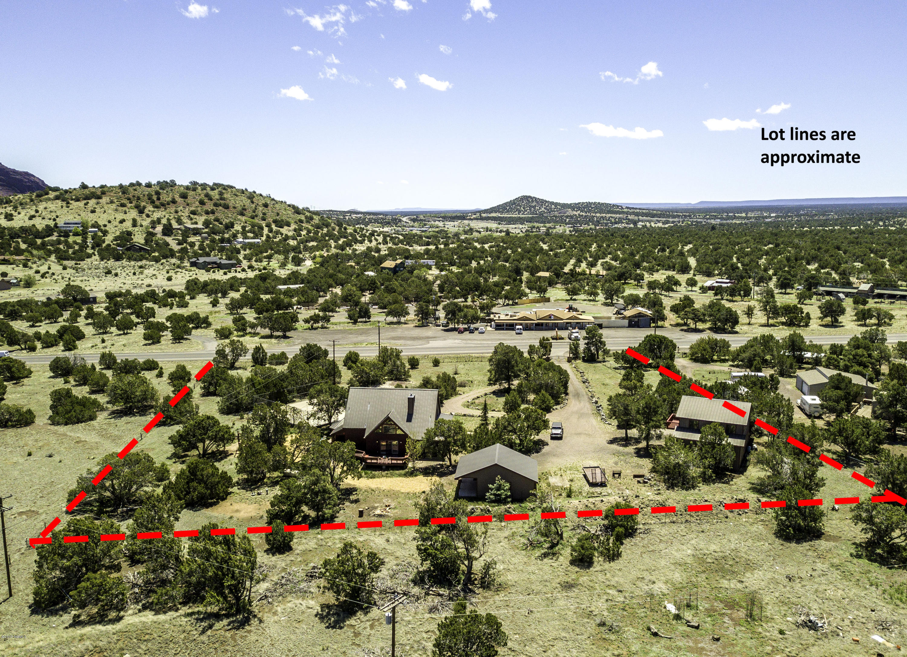 5950 Leupp Road Flagstaff, AZ 86004 - Photo 67 of 67 Lot lines