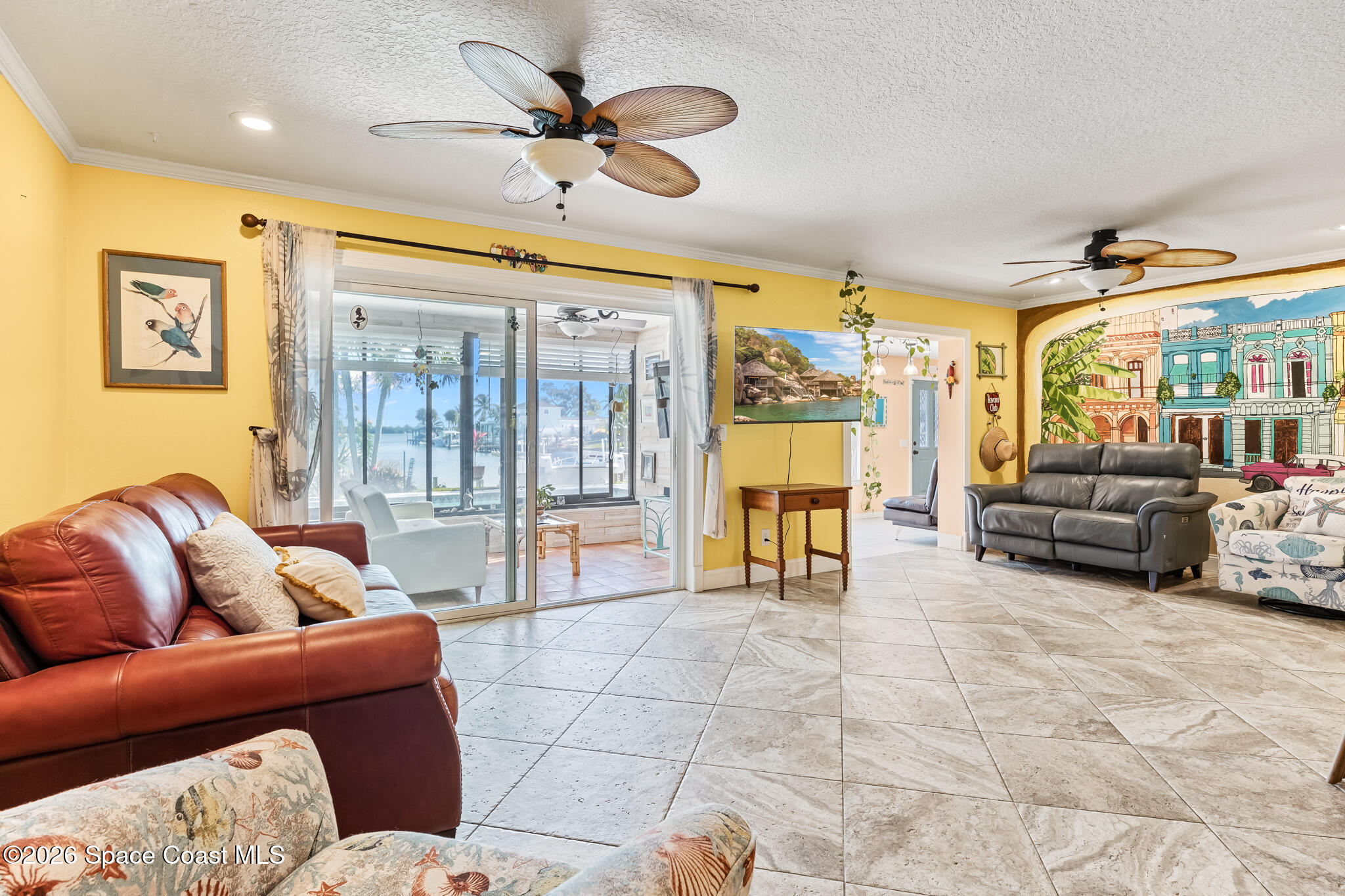 770 New Hampton Way Merritt Island, FL 32953 - Photo 11 of 48 a living room with furniture and a large window