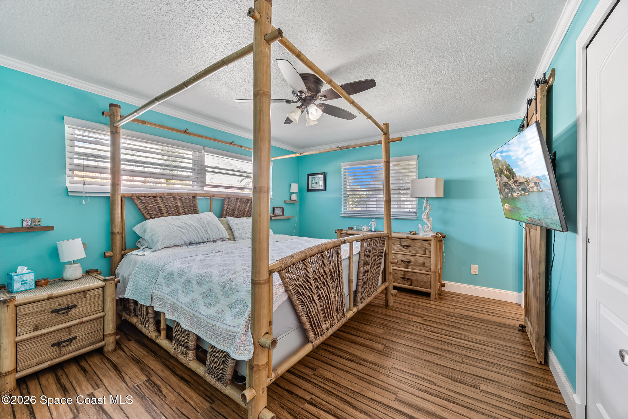 770 New Hampton Way Merritt Island, FL 32953 - Photo 16 of 48 a bed room with a bed and a window