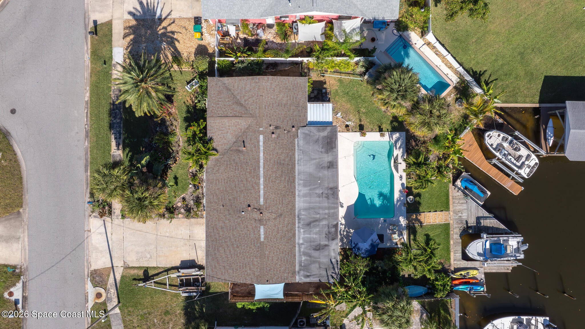 770 New Hampton Way Merritt Island, FL 32953 - Photo 41 of 48 an aerial view of a house