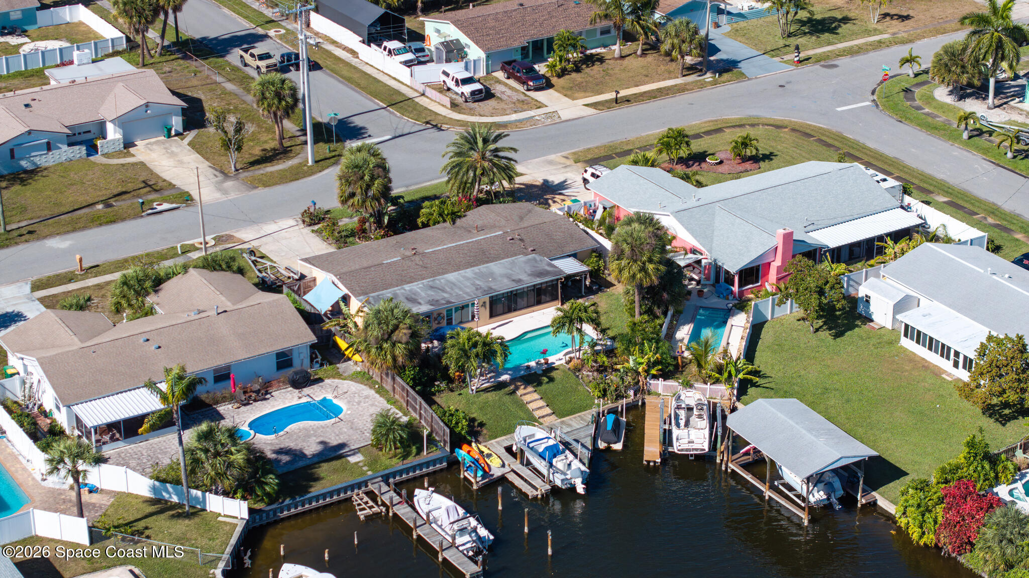 770 New Hampton Way Merritt Island, FL 32953 - Photo 43 of 48 an aerial view of a houses