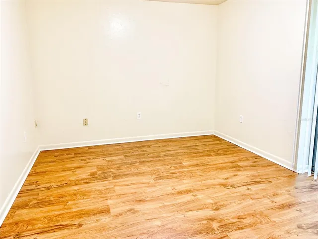 a view of empty room