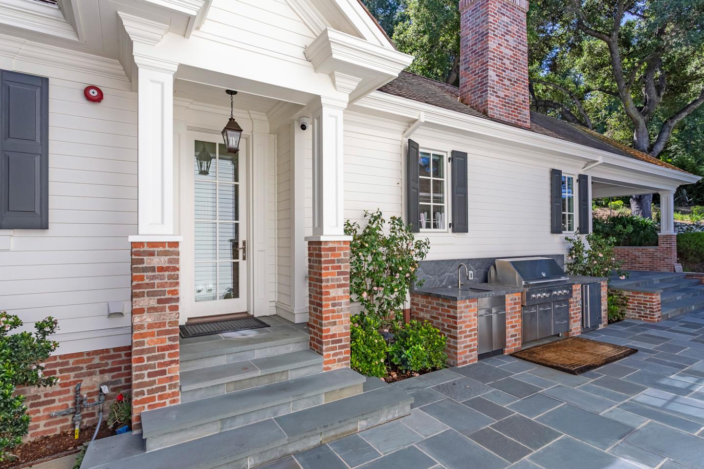 351 Walsh Road Atherton, CA 94027 - Photo 48 of 65 a view of house with outdoor space and sitting area
