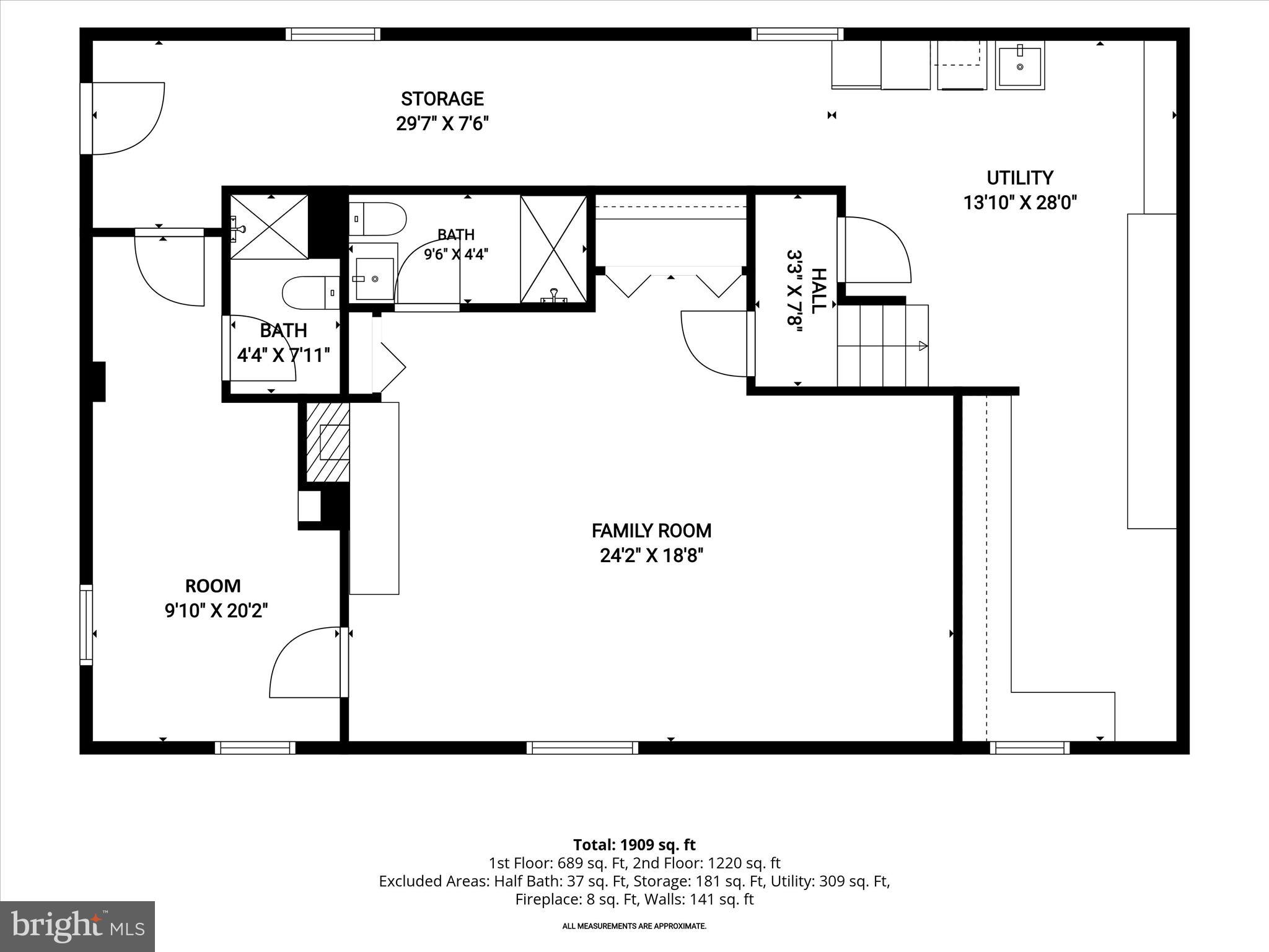 15901 Bond Mill Road Laurel, MD 20707 - Photo 28 of 29 Lower Level