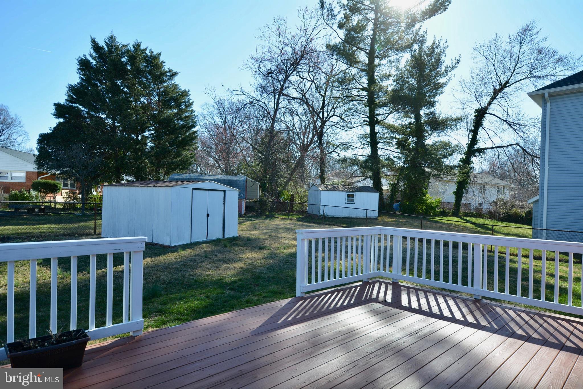 4609 Backlick Road Annandale, VA 22003 - Photo 35 of 38 Shed for toys, yard equip, bikes etc