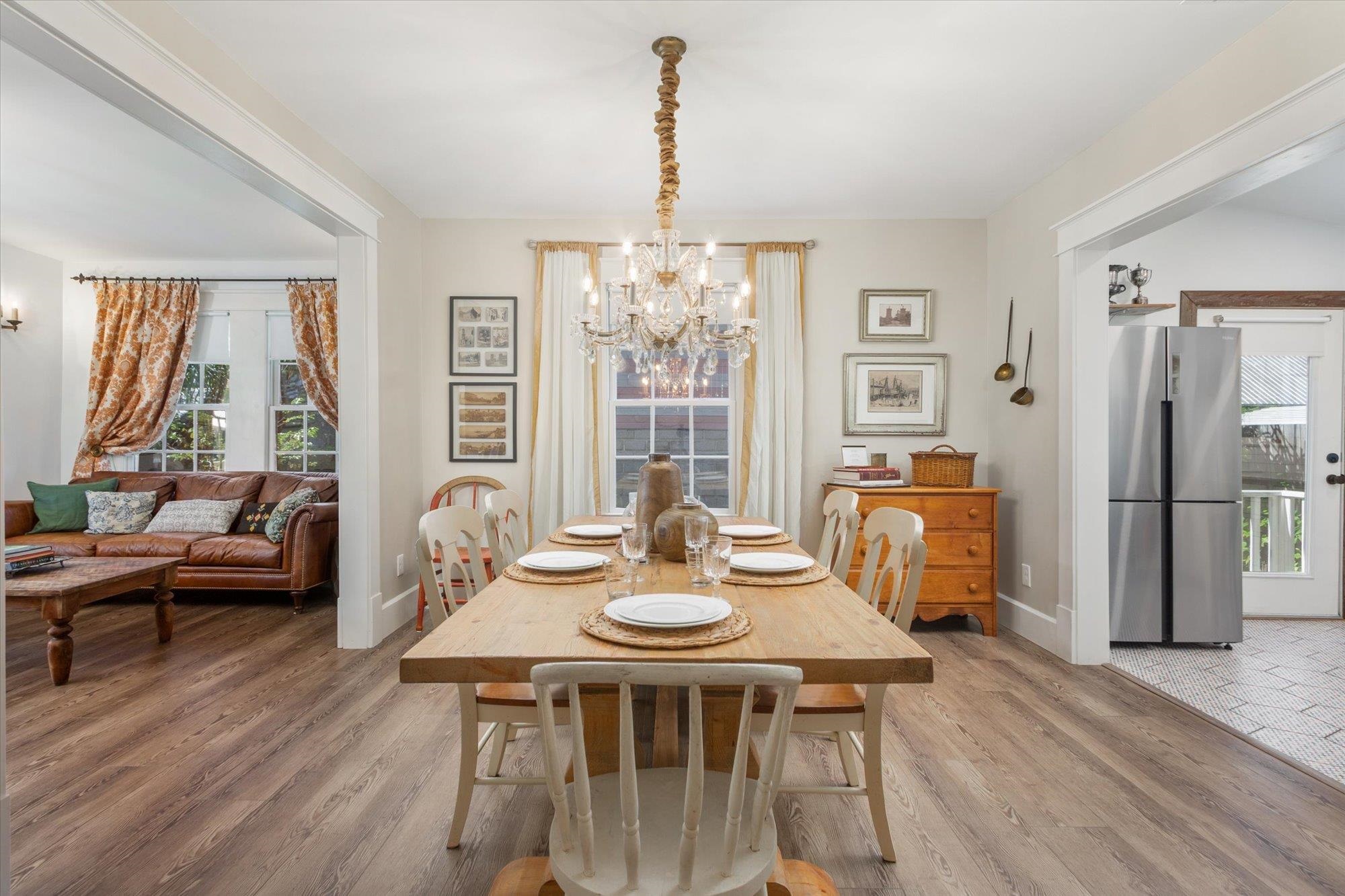 16 Locust Street St. Augustine, FL 32084 - Photo 23 of 75 a view of a dining room with furniture window and wooden floor