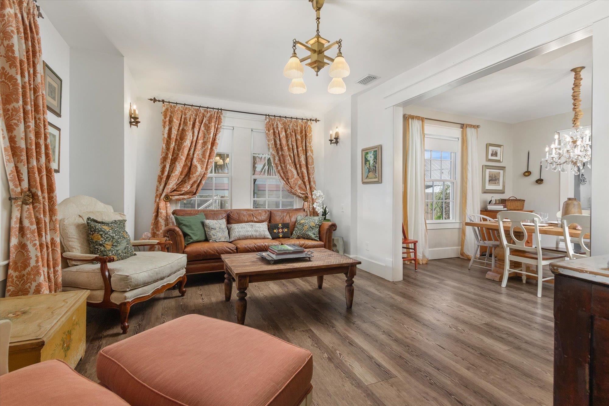 16 Locust Street St. Augustine, FL 32084 - Photo 26 of 75 a view of a livingroom with furniture and a table