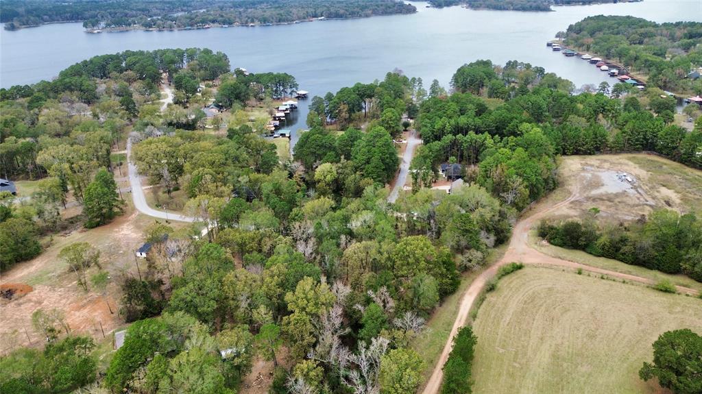 0 Cardinal Lane Troup, TX 75789 - Photo 6 of 15 an aerial view of a house with a yard and lake view
