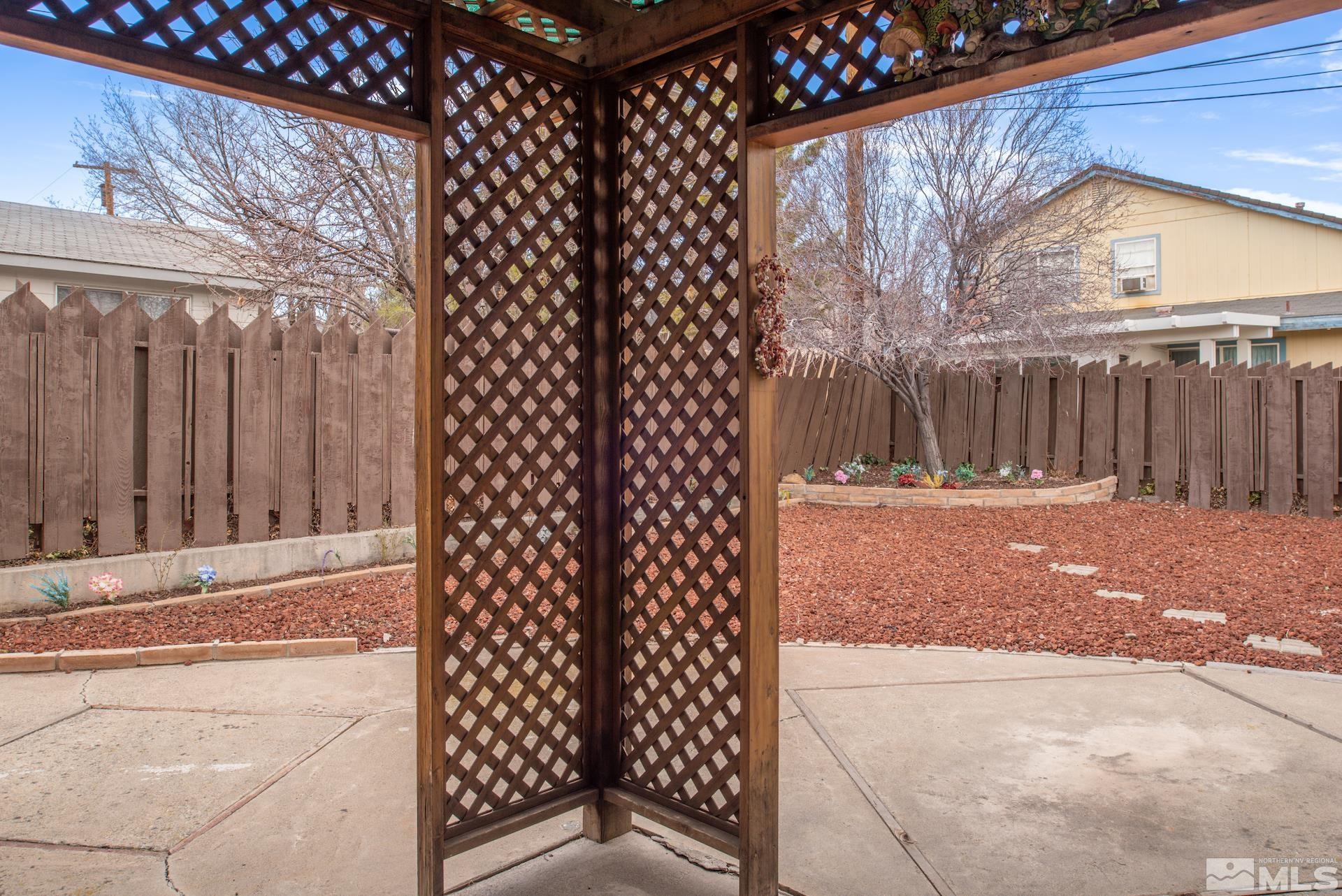 2055 Prince Way Reno, NV 89503 - Photo 29 of 35 a view of a door and wooden fence