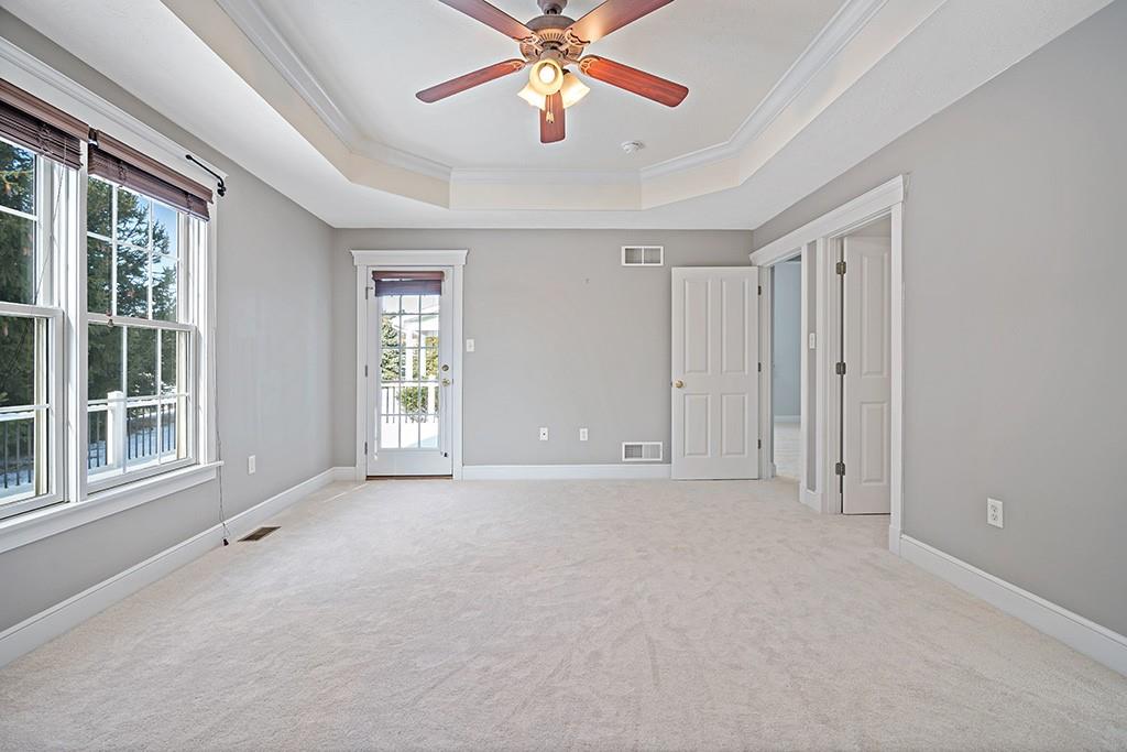 267 Berkeley Way Monroeville, PA 15146 - Photo 11 of 25 a view of an empty room with window and chandelier fan