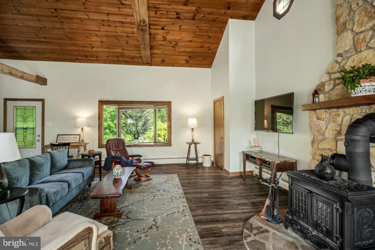 4661 Smith Road Newtown, PA 18940 - Photo 11 of 44 Wood Burning Stove