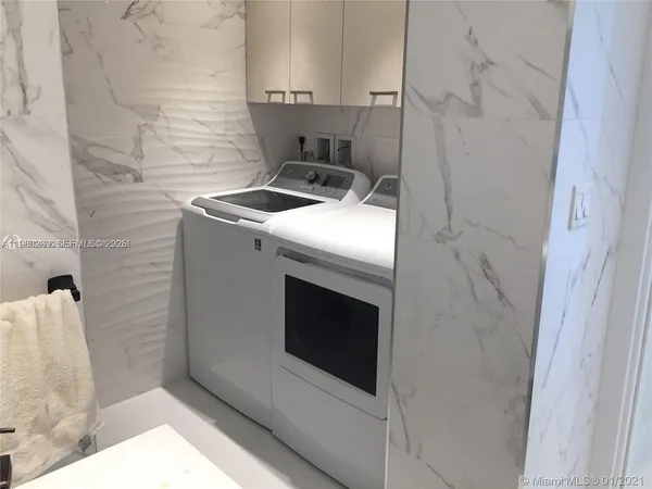 a view of washer and dryer