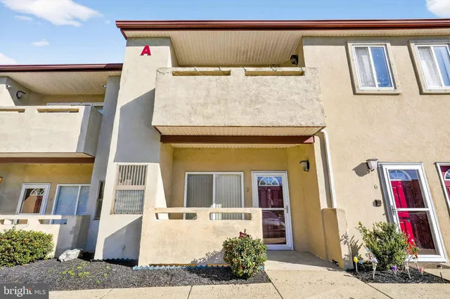 a front view of a house with entryway