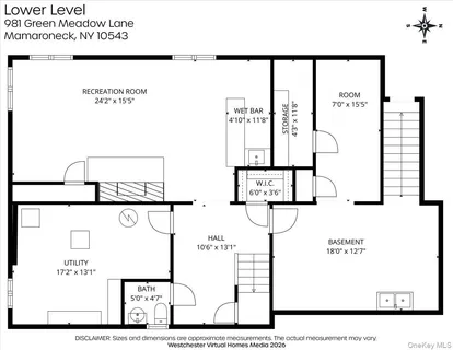 $2,595,000 | 981 Green Meadow Lane, Mamaroneck, NY 10543