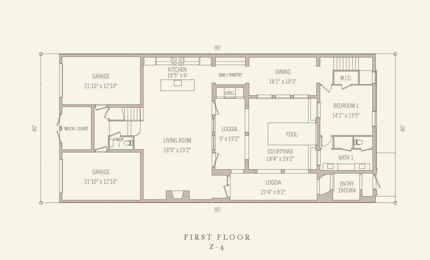 34 Lemon Hill Alley, Unit Z4 Inlet Beach, FL 32461 - Photo 3 of 16 a picture of a room with a black and white wall