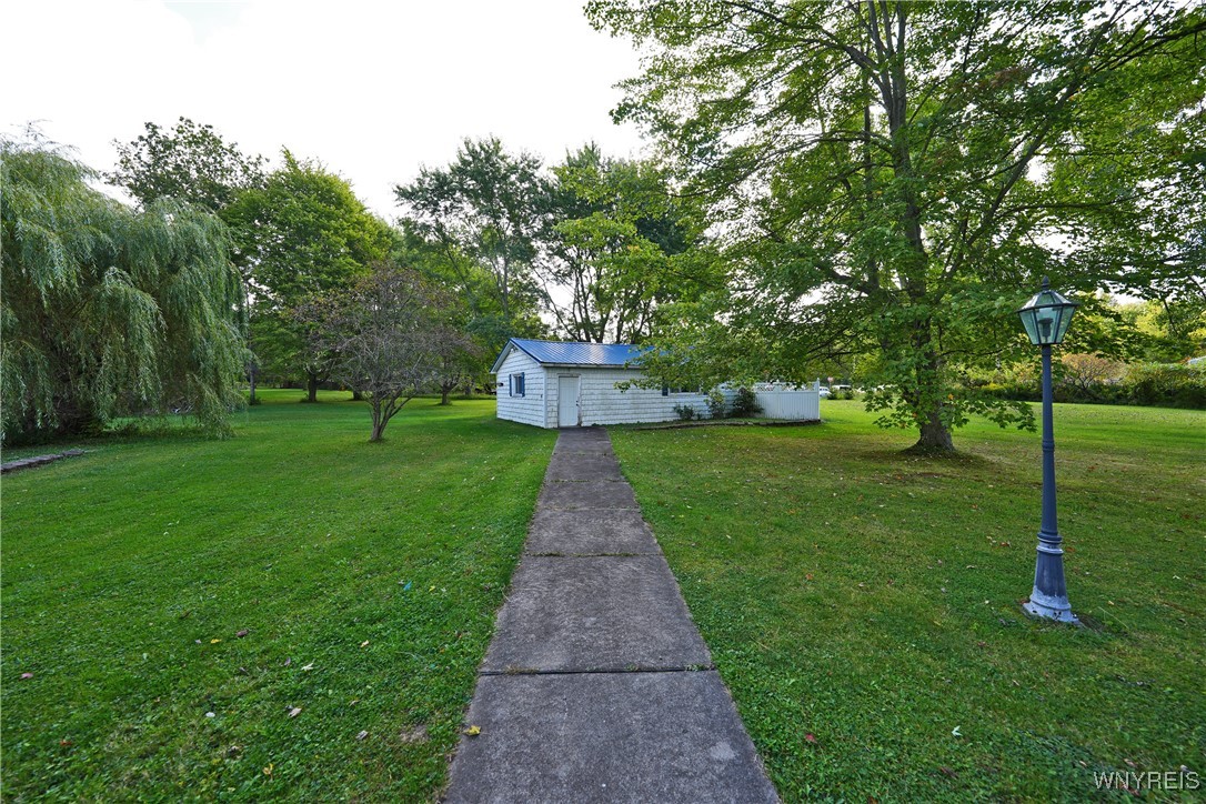 9975 Hardpan Road Evans, NY 14006 - Photo 36 of 45 Yard with detached garage