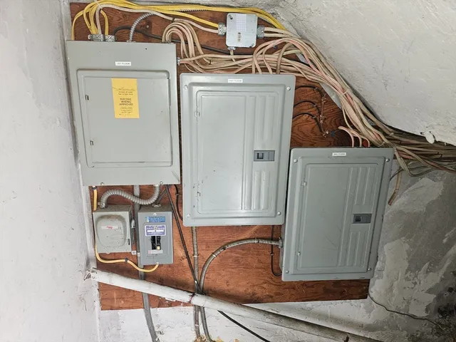 a view of a storage room