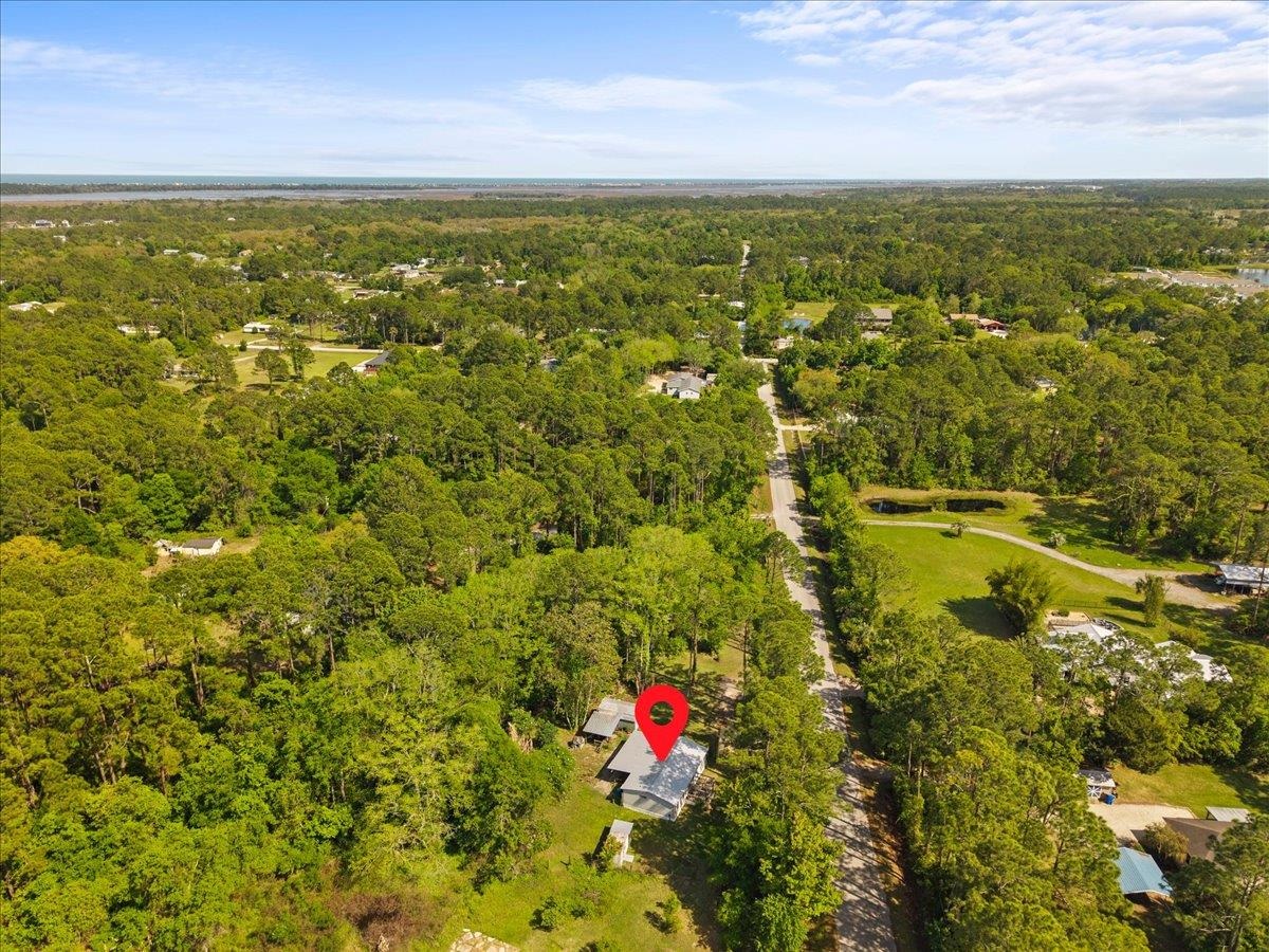 6860 Catlett Road St. Augustine, FL 32095 - Photo 30 of 36 Drone / aerial view of a forest