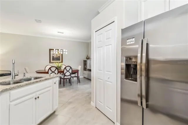 a bedroom with a bed and furniture