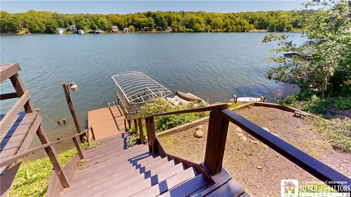 2546 Shadyside Road Findley Lake, NY 14736 - Photo 10 of 42 Stairs to lake level