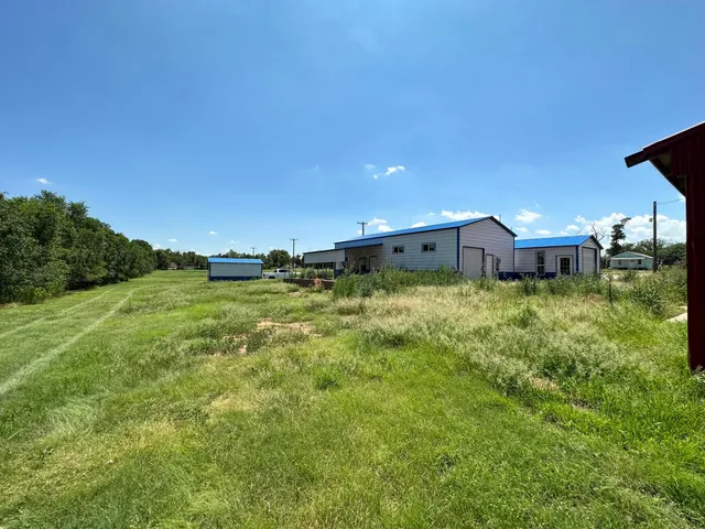 a house view with a outdoor space
