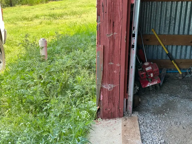 a close up of a stove