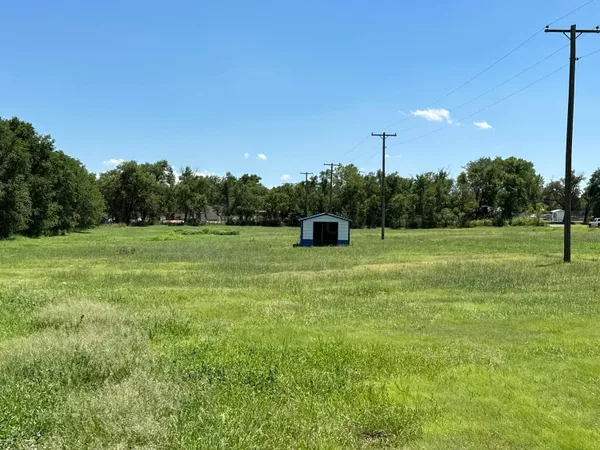 a view of a green field