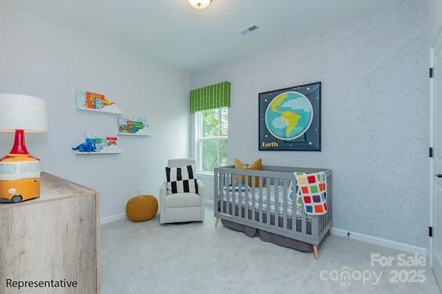 a play room with toys