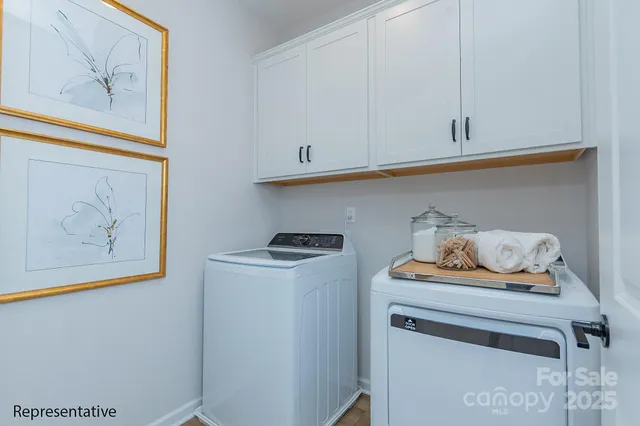 a kitchen with a stove and cabinets