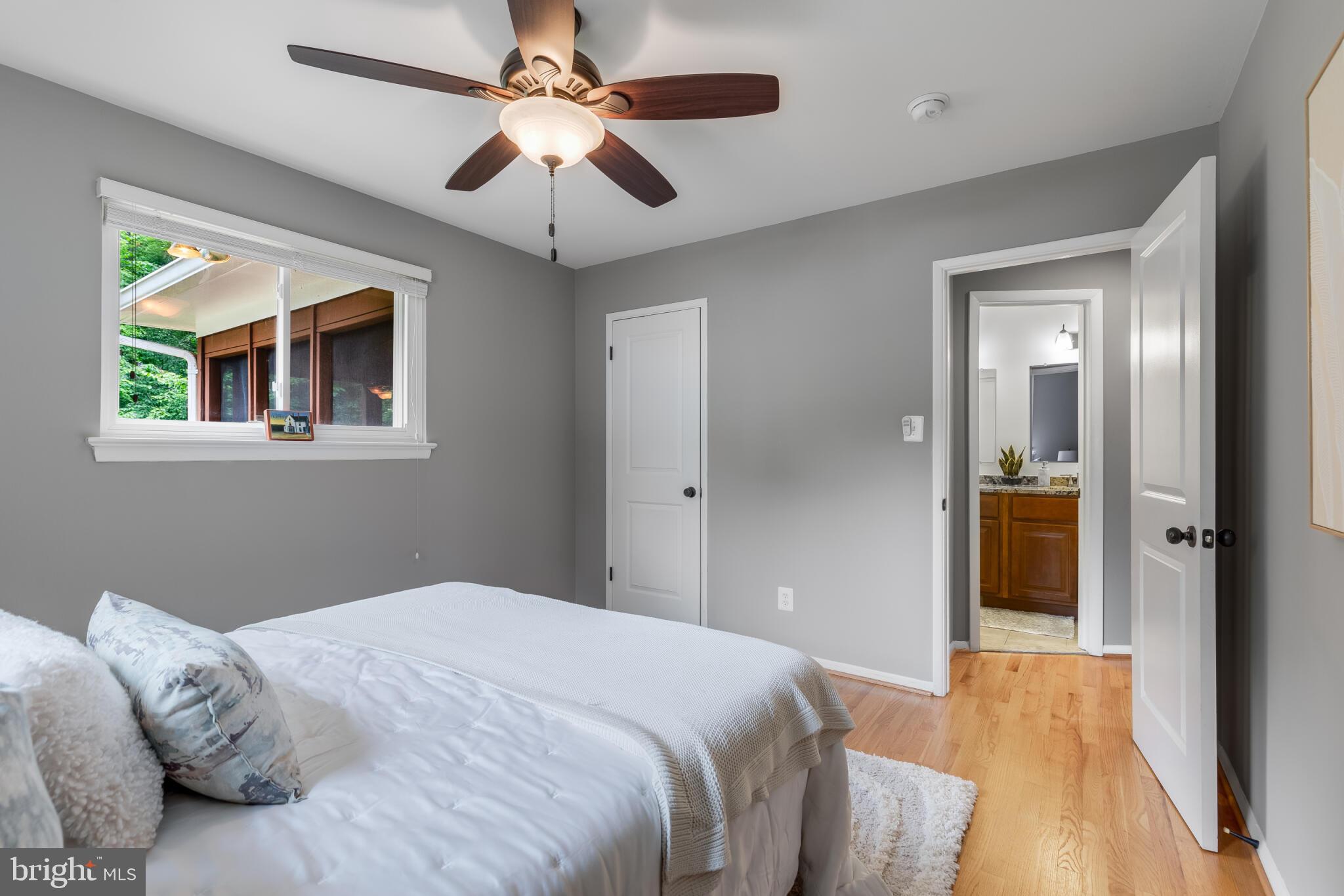 7504 Nancemond Street Springfield, VA 22150 - Photo 22 of 51 Bedroom with ceiling fan