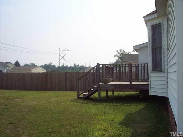 2038 Compacta Drive Wendell, NC 27591 - Photo 8 of 8 Enjoy your new spacious back yard.
