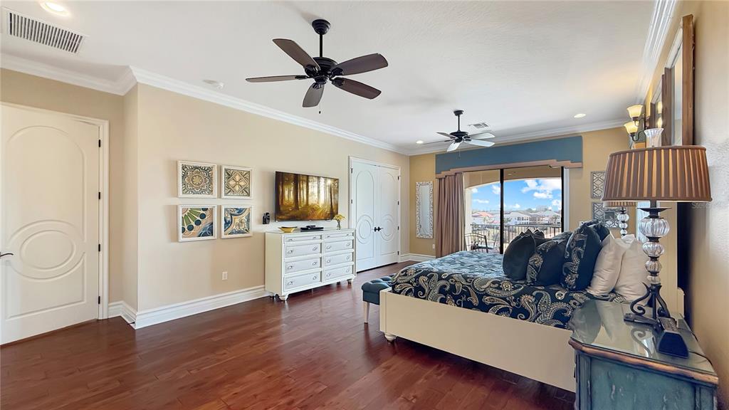 451 Muirfield Loop Reunion, FL 34747 - Photo 39 of 67 a living room with furniture fireplace and flat screen tv