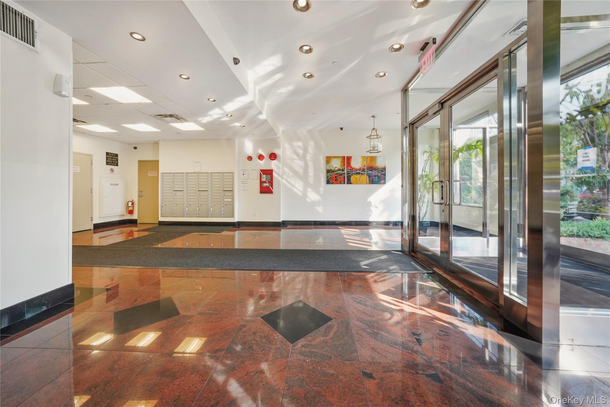 40-40 75th Street, Unit 7C Queens, NY 11373 - Photo 29 of 33 Building lobby featuring recessed lighting