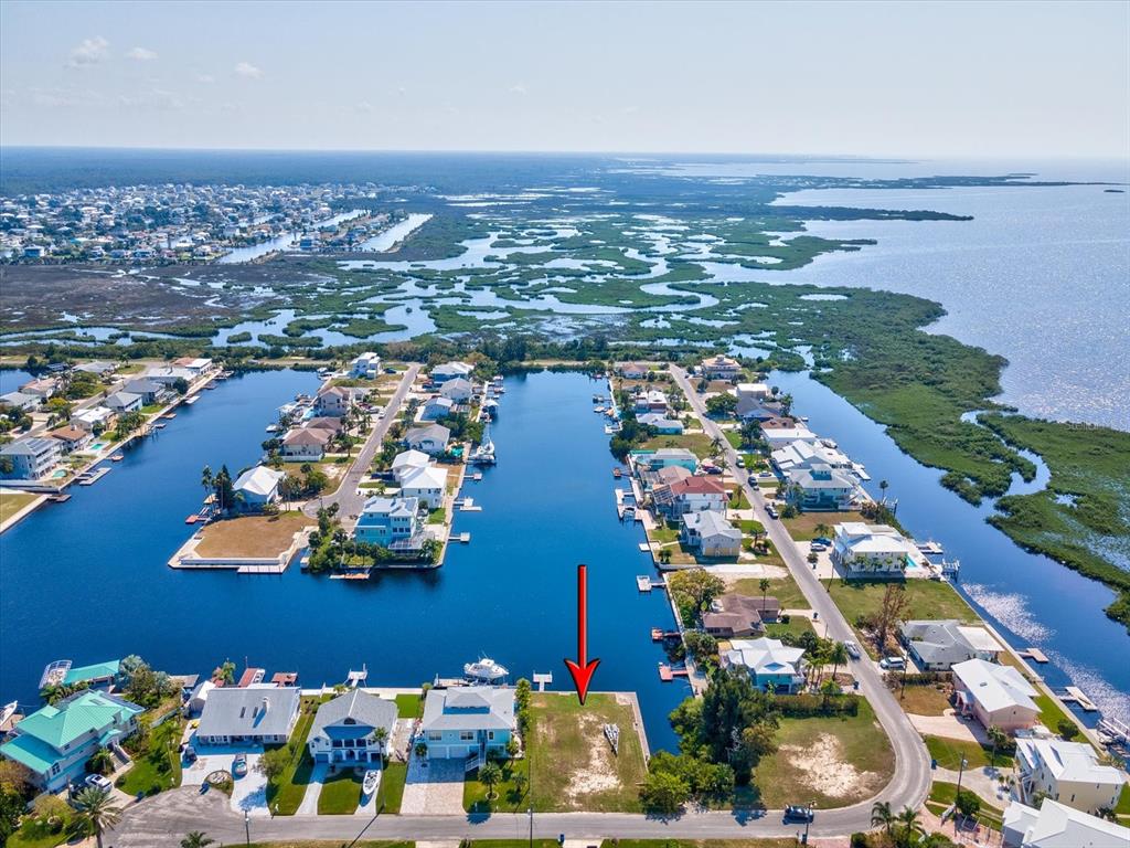 4230 Orchid Drive Hernando Beach, FL 34607 - Photo 5 of 36 an aerial view of multiple house