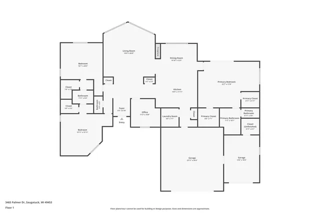 $1,060,000 | 3465 Palmer Drive, Saugatuck, MI 49453