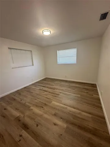 wooden floor in an empty room
