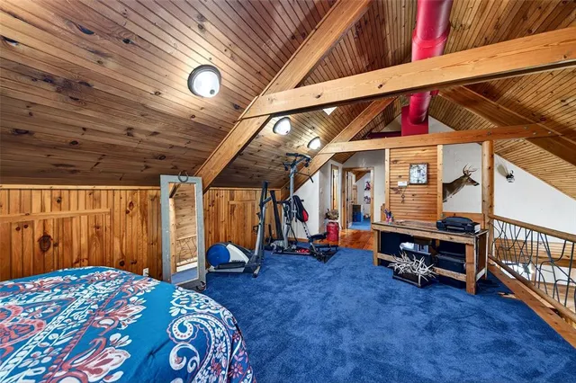 a bathroom with sinks double vanity granite and a mirror