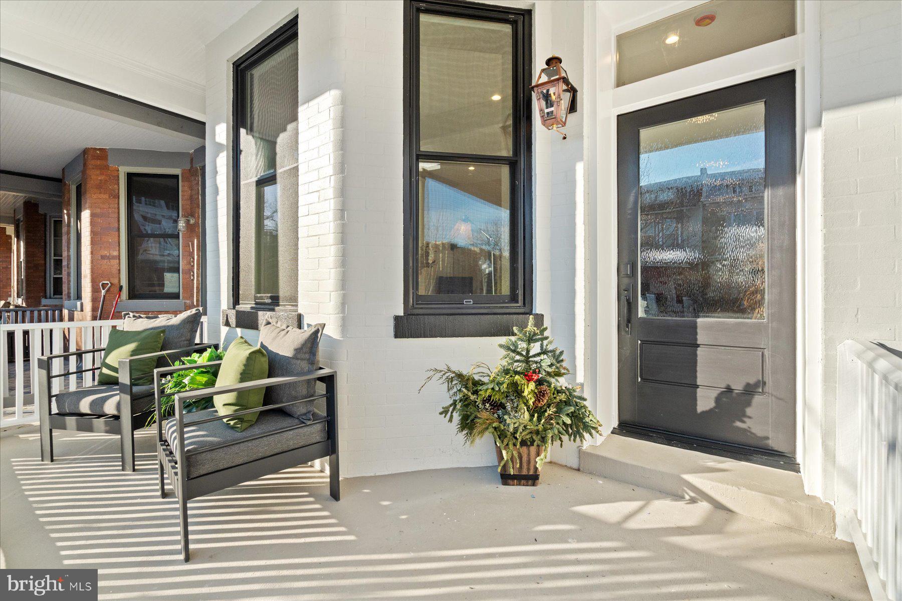 131 Randolph Place Northwest Washington, DC 20001 - Photo 2 of 41 Front porch beauty in Bloomingdale