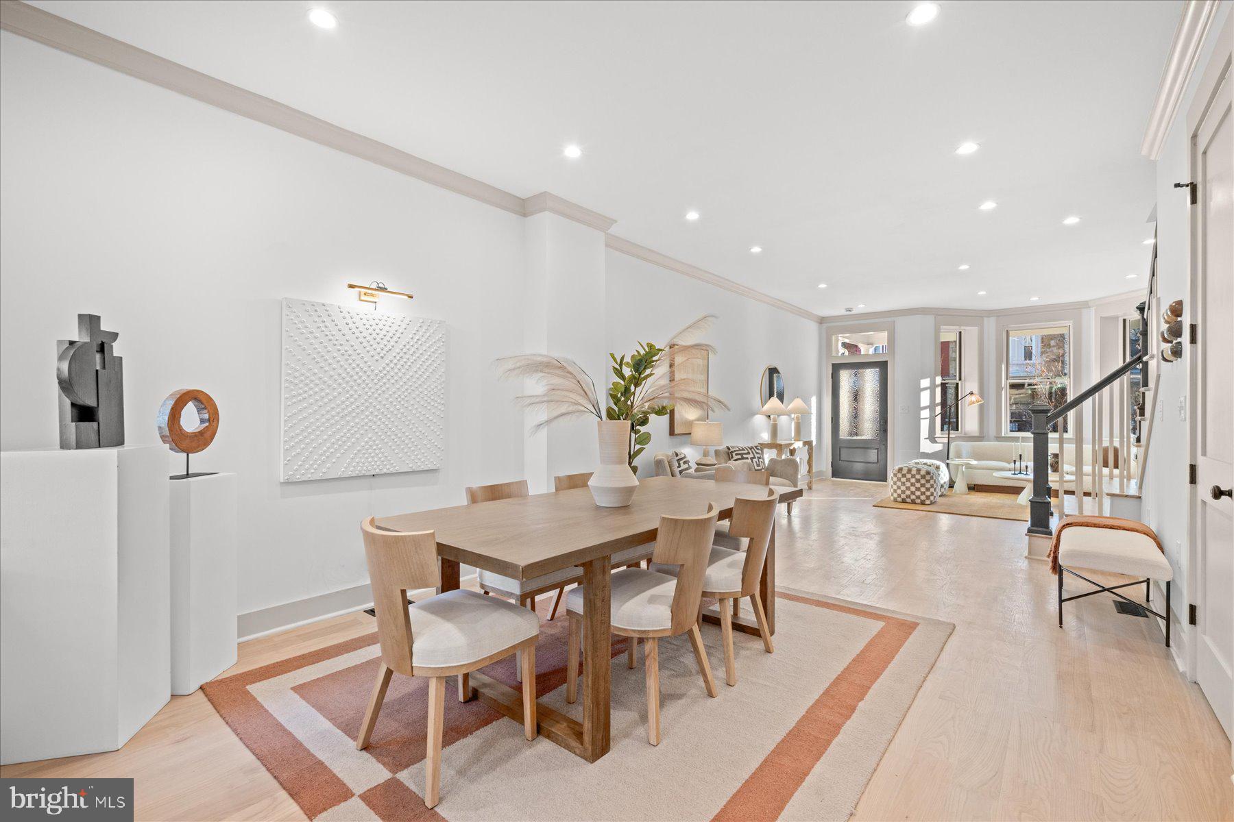 131 Randolph Place Northwest Washington, DC 20001 - Photo 9 of 41 Bright and open for entertaining