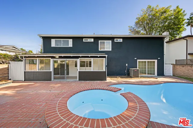 a view of a house with pool