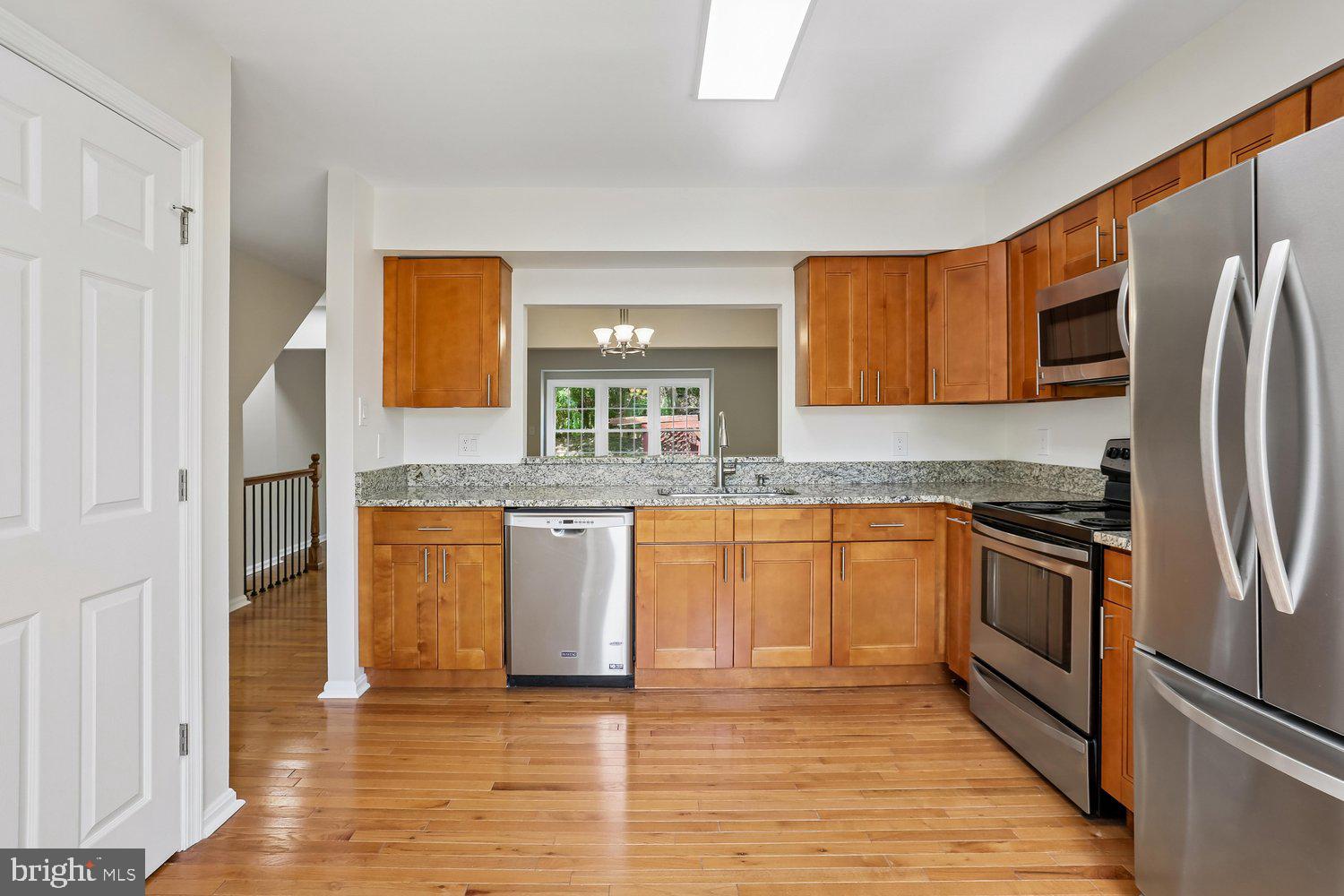 10804 Douglas Avenue Silver Spring, MD 20902 - Photo 15 of 46 Gourmet kitchen with maple stained cabinetry