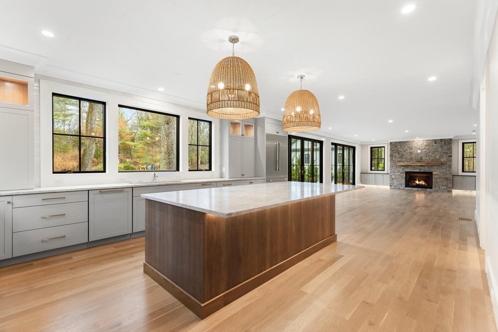969 South Street Needham, MA 02492 - Photo 5 of 32 a view of kitchen with window and refrigerator