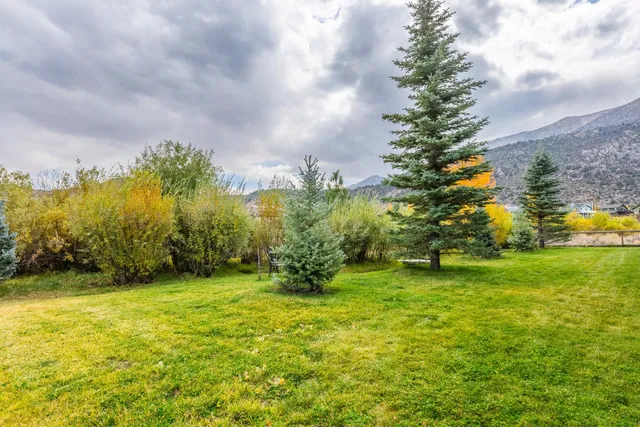 a view of an outdoor space and yard