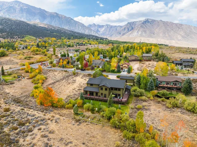 a view of a city with tall buildings