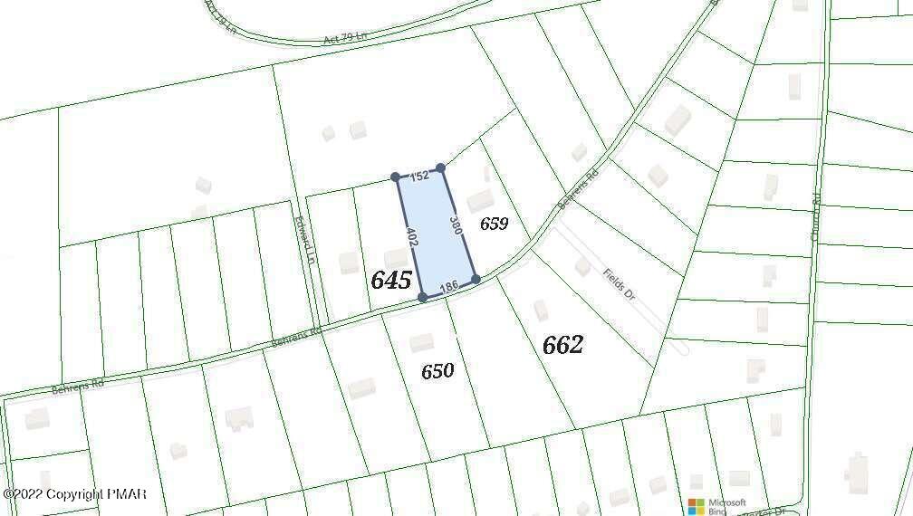 Lot B9 Behrens Road Jim Thorpe, PA 18229 - Photo 3 of 3 Tax Map