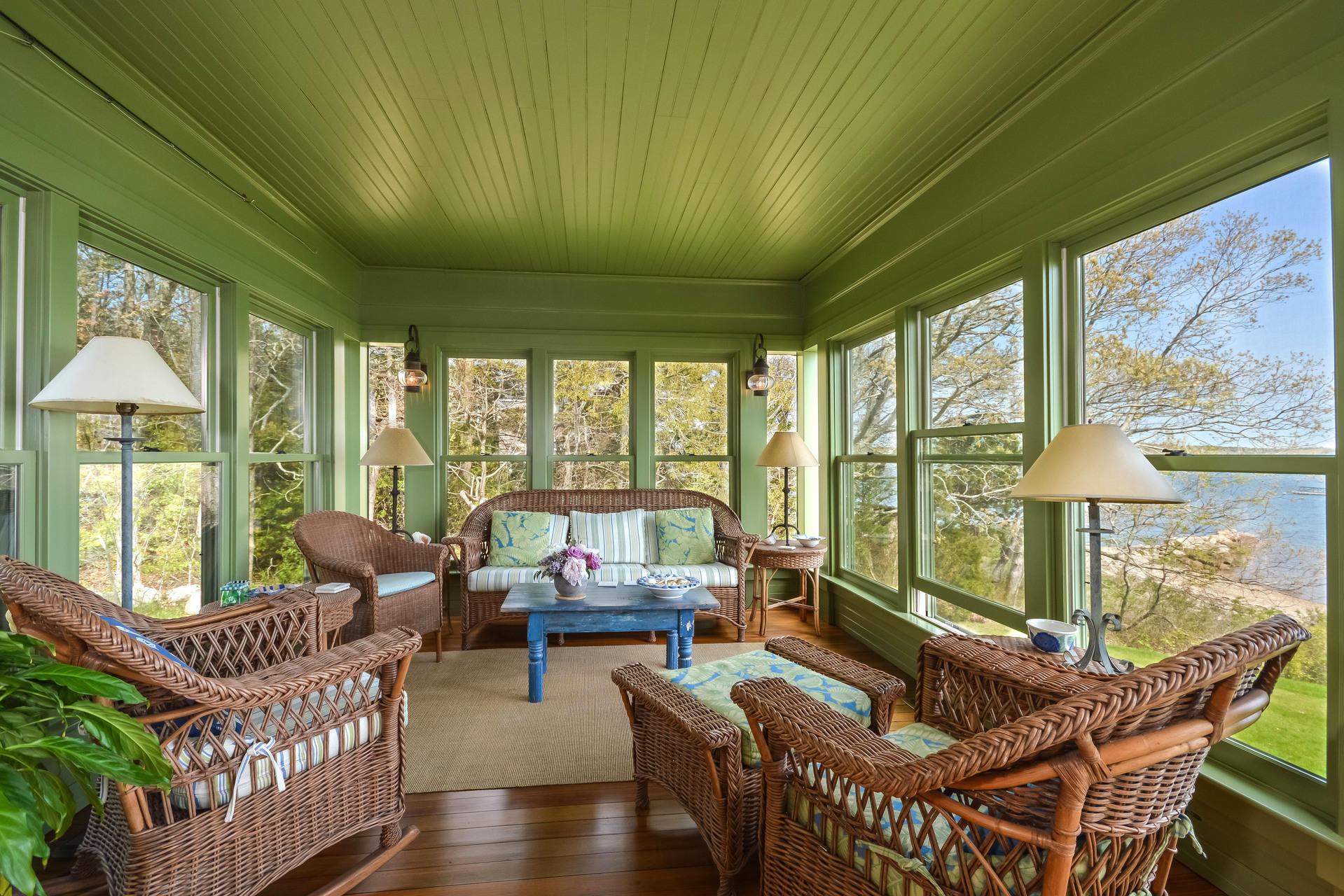438 Scraggy Neck Road Cataumet, MA 02534 - Photo 14 of 33 a living room with furniture and a large window