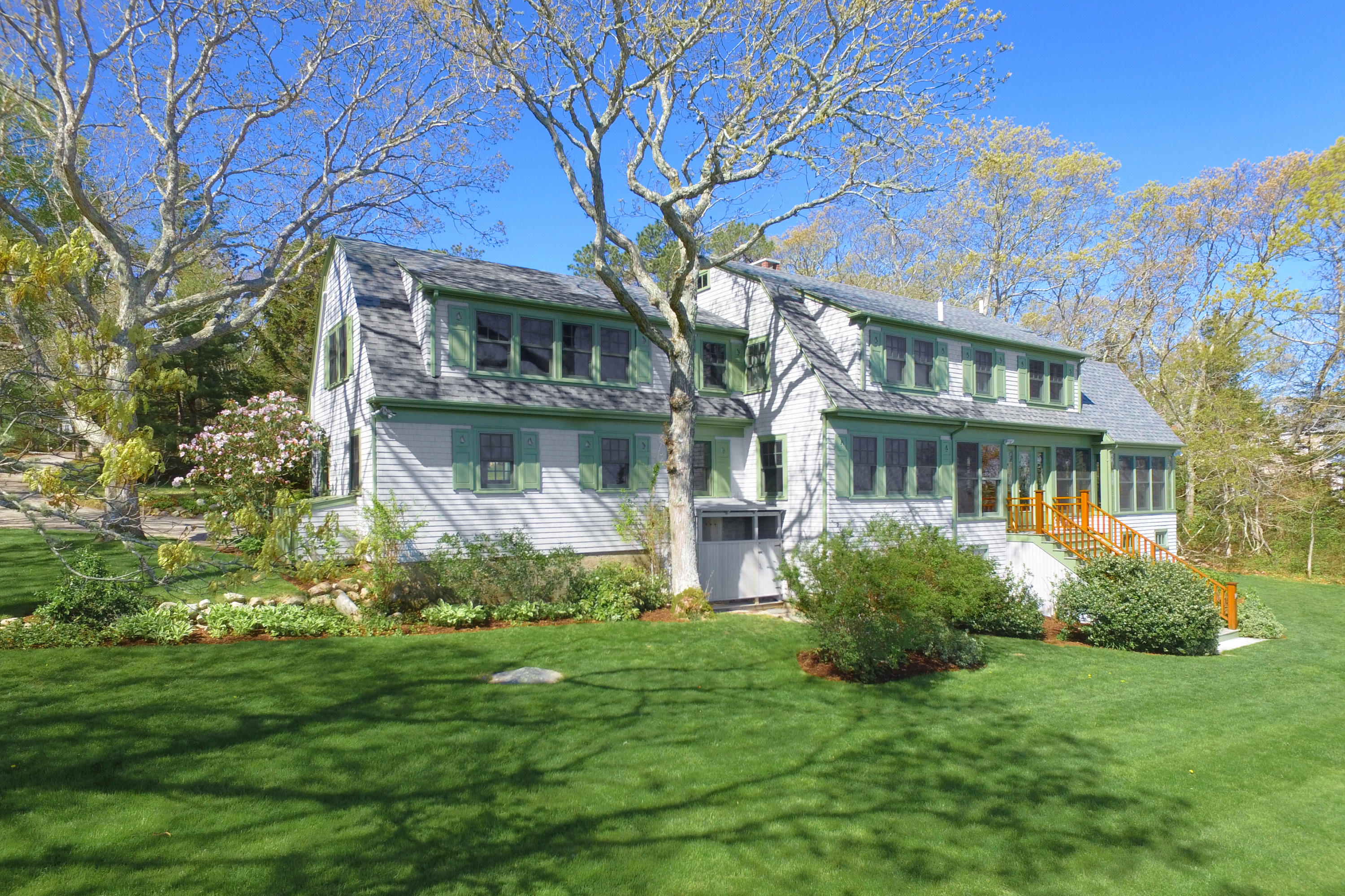 438 Scraggy Neck Road Cataumet, MA 02534 - Photo 5 of 33 a view of a house with a yard