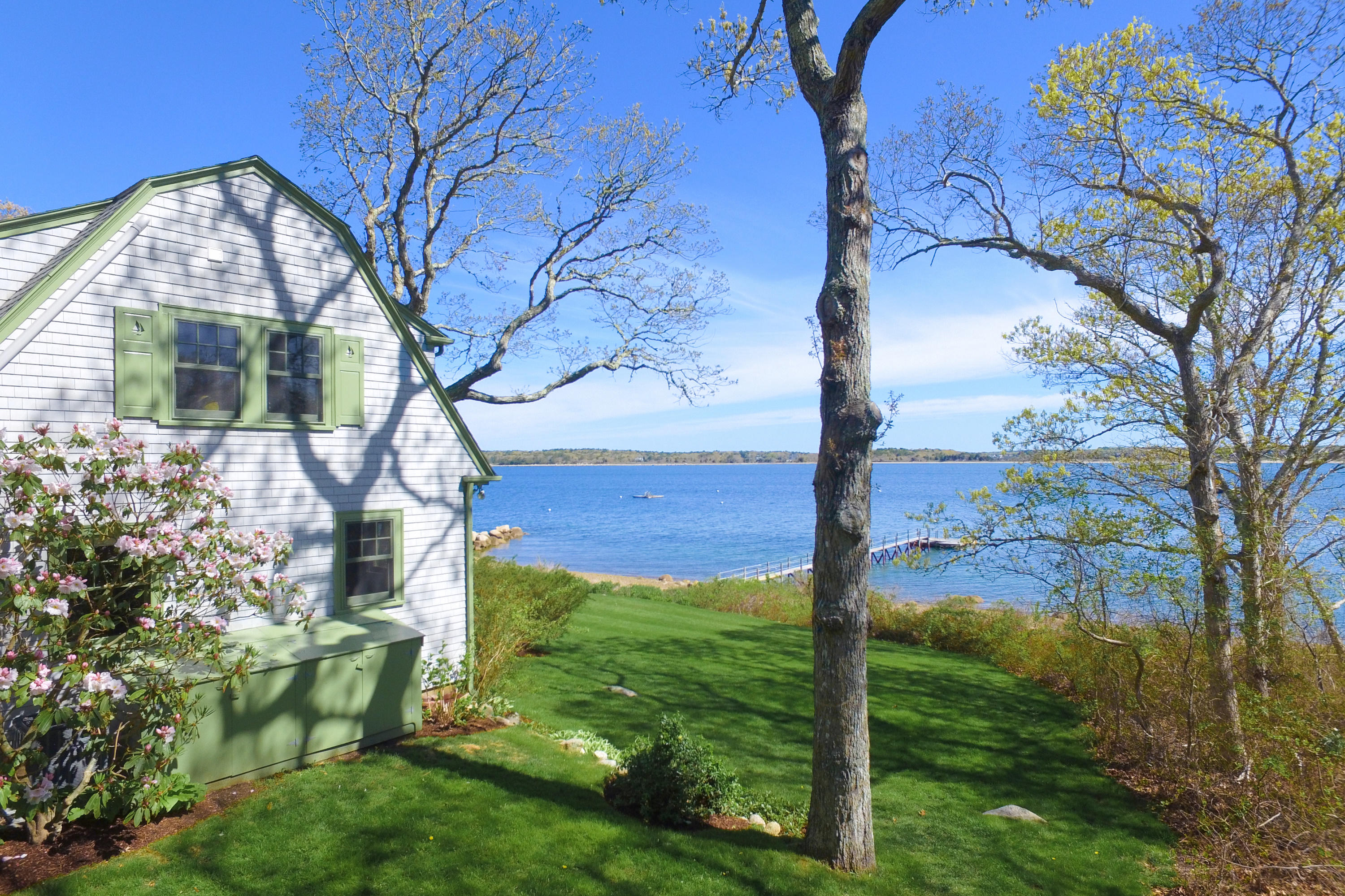 438 Scraggy Neck Road Cataumet, MA 02534 - Photo 6 of 33 a view of a house with a yard