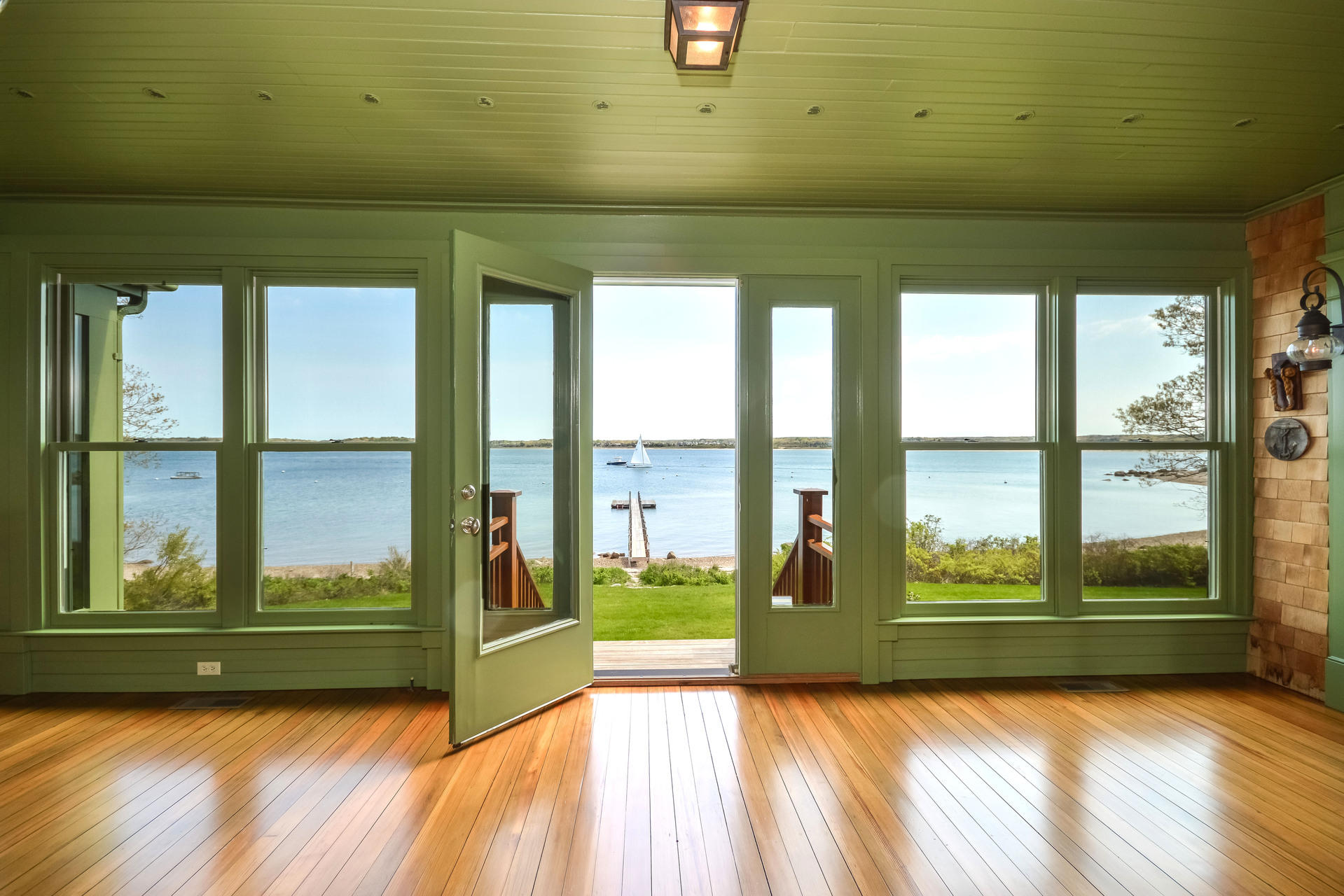 438 Scraggy Neck Road Cataumet, MA 02534 - Photo 7 of 33 a view of swimming pool with seating area